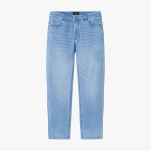 Quần Jeans Xanh Cao Cấp Bền Màu, Chống Nhăn, Co Giãn 9QBDB015XDM/014XNH